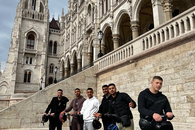 1 Hour Budapest Segway Tour - Parliament Hightails - Hungarian Parliament Building: grand exterior plus political context
