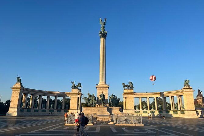 8-hour private Budapest city tour by car / minivan - Heroes’ Square: Symbol of Hungary’s Turning Points