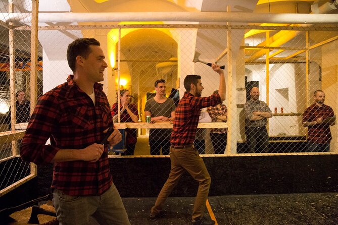 Axe Throwing Budapest - Instructor demo and your first throws: targets that build confidence