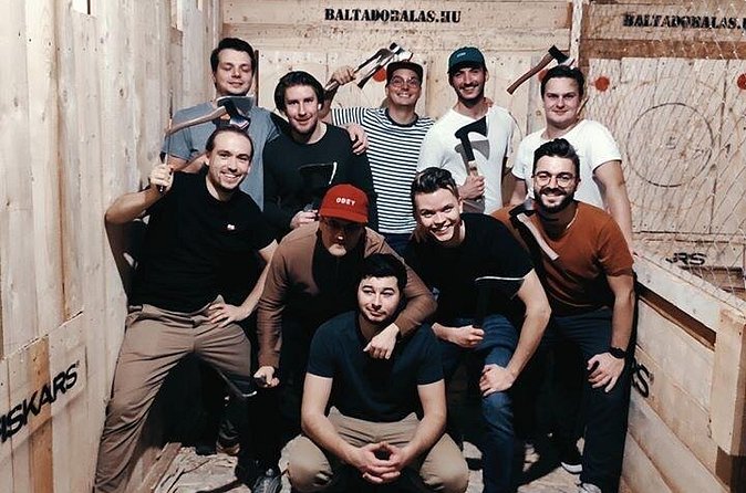 Axe Throwing Budapest - Friendly competition games: scoring without the stress