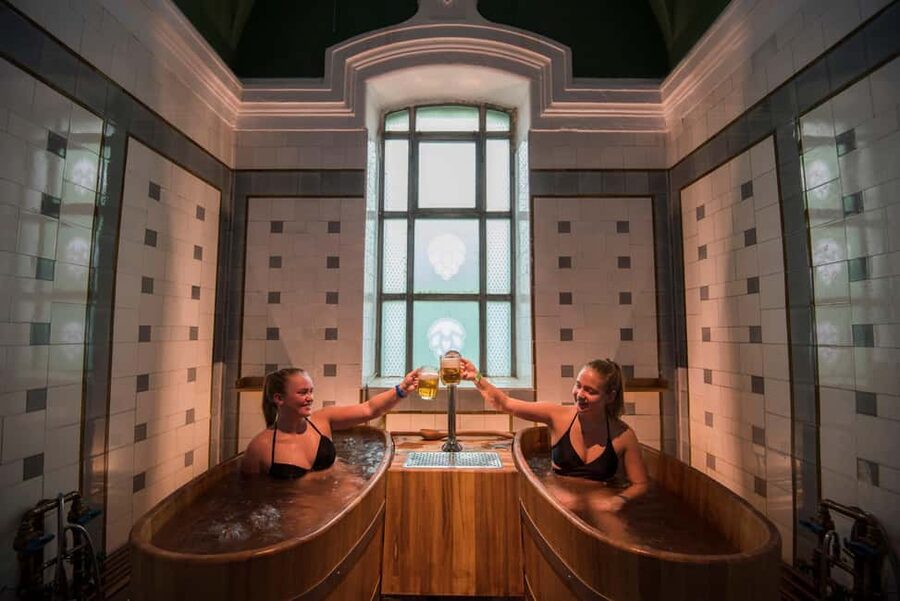 Beer Spa with optional Széchenyi Bath Tickets - BeerSpa in Budapest: Finding the door (and staying on time)