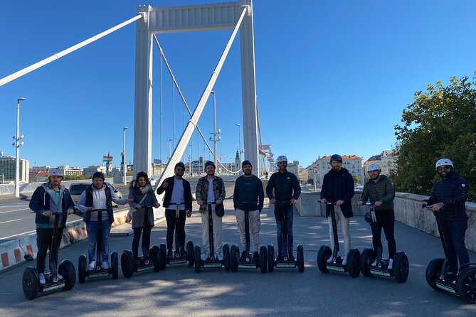 Buda & Pest in 2 Hours: Segway Adventure - Elisabeth Bridge and the Queen Elizabeth Monument: the easy win early