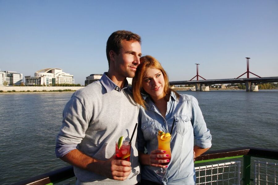 Budapest: 1 hr Sunshine Booze Cruise with Prosecco - The Reality of a Non-Guided Cruise: Enjoy the Views, Not a Script