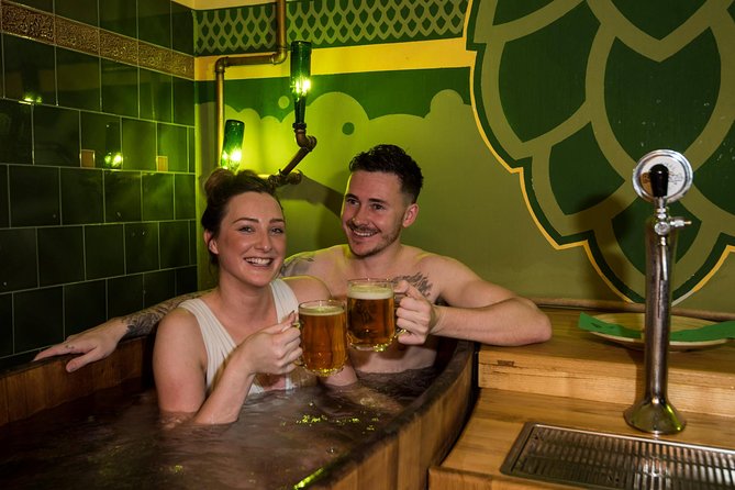 Budapest BeerSpa with Unlimited Beer and Optional Széchenyi Bath - The Beer-Flecked Thermal Tub for 45 Minutes