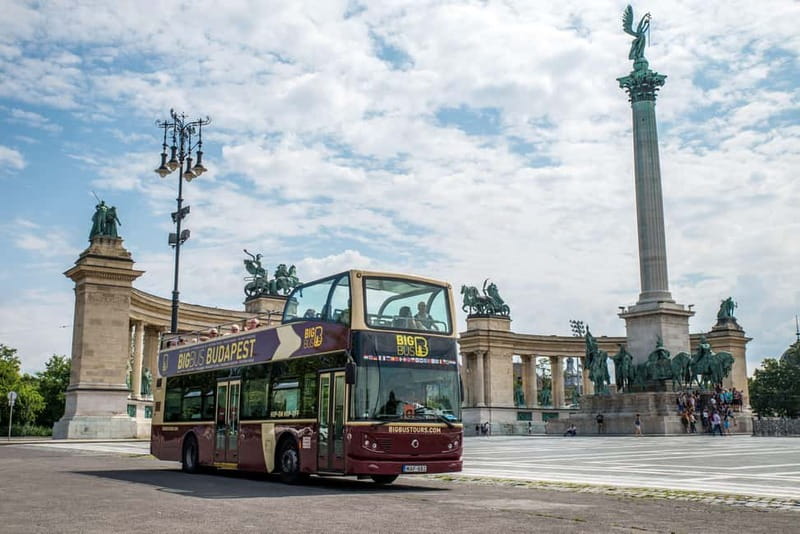 Budapest: Big Bus Hop-On Hop-Off Tour by Open-top Bus - Margaret Bridge and Margaret Island: where the city slows down
