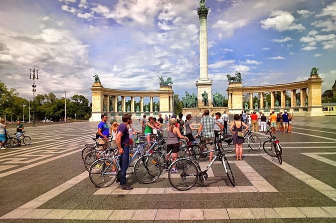 Budapest Bike Tour with Hungarian Goulash - St. Stephen’s Basilica, Szabadság tér, and Parliament by the Chain Bridge