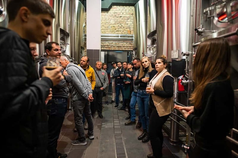 Budapest: Brewery Tour at "First Craft Beer" & Beer Tasting - Inside the brewery: what the 60-minute tour actually covers