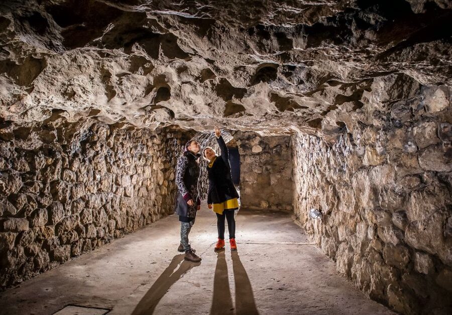 Budapest: Buda Castle Cave Tour - The Human Story: Wine Cellars, Bomb Shelters, and a Medieval Prison
