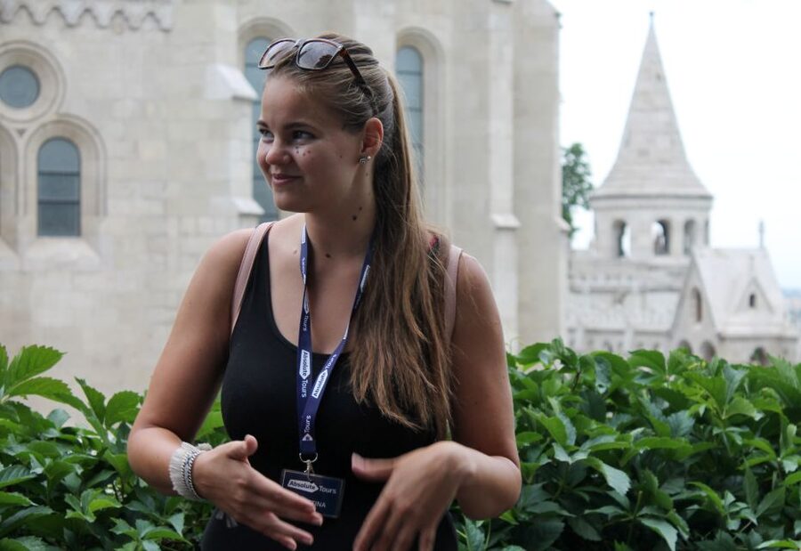 Budapest: Castle District Walk with Matthias Church Entry - Royal Palace courtyards: Lion Courtyard and the palace complex feel