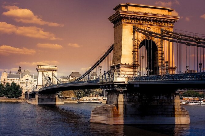 Budapest Danube 1 Hour Sunset or Night Cruise with Audio Guide - Castle District and Bazaar Gardens: hilltop views that feel dramatic