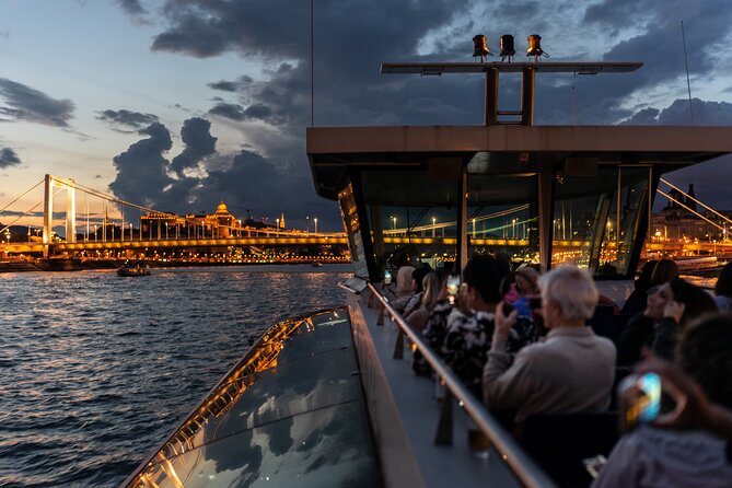 Budapest Danube River Sightseeing Night Cruise with Drink - The route: Buda Castle, bridges, Parliament, and Margaret Island at night