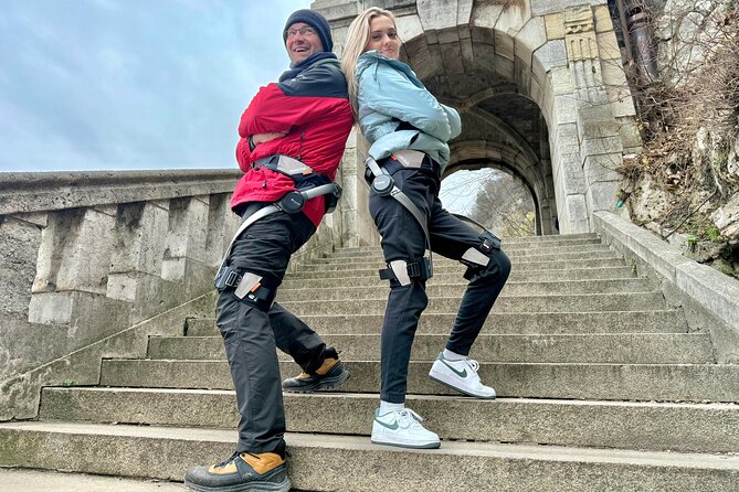 Budapest Exoskeleton Robotics Powered City Walk - Quick take