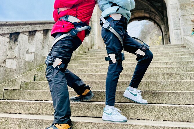 Budapest Exoskeleton Robotics Powered City Walk - Stop 2: Buda Castle hilltop grandeur without leg burn