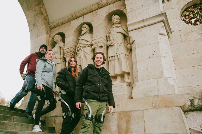 Budapest Exoskeleton Robotics Powered City Walk - Stop 3: Fisherman’s Bastion quick hit and the Parliament view