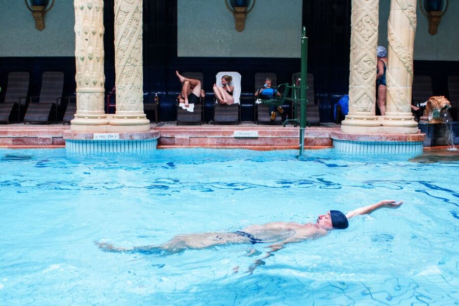 Budapest: Full-Day Gellért Spa Ticket - The Art Nouveau Main Hall and Glass Roof: More Than Decoration