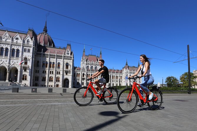 Budapest: Historic Downtown ride on E-Bicycles Buda & Pest - Back Toward Pest: Liszt Academy, St. Stephen’s Basilica, and Liberty Square