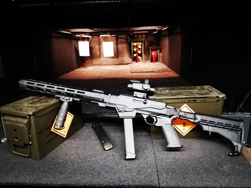 Budapest: Hollywood Gun Range Shooting Package - Hollywood vibes, real indoor range on Holló u. 6