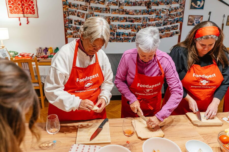 Budapest: Hungarian Cooking Class - Foodapest™ 2025 - Picking your main dish: Chicken Paprikash, Goulash, Mushroom Paprikas, or Lecso