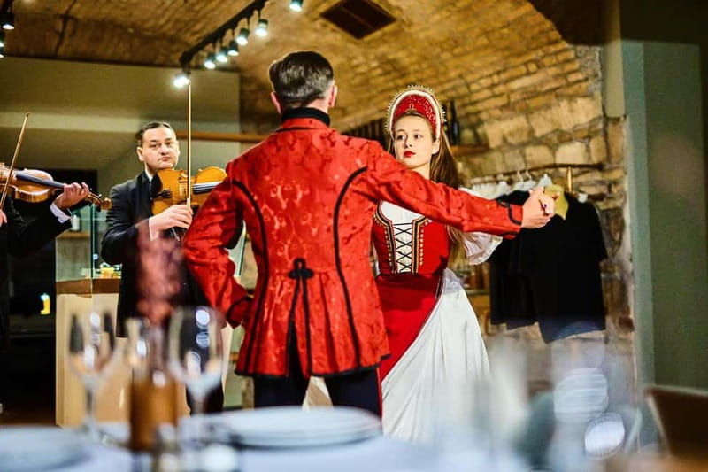 Budapest: Hungarian Folk Dance & Concert with Dinner Option - Dinner in the Cellar: Menu A, Menu B, and What’s Included