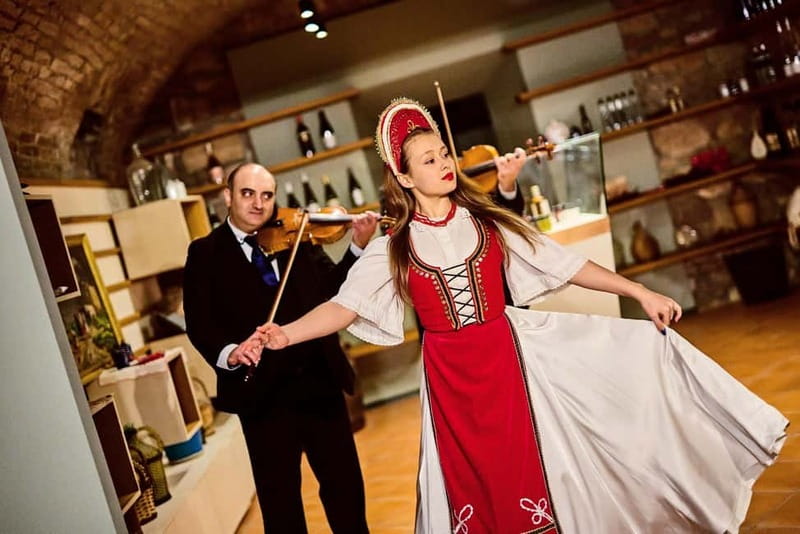 Budapest: Hungarian Folk Dance & Concert with Dinner Option - The Rajkó Show: Two 30-Minute Halves of Music and Hungarian Folk Dance