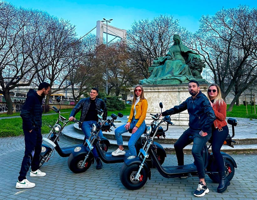 Budapest: Monster Bike Roller Guided City Tour - Chain Bridge and Parliament: the city’s postcard spine