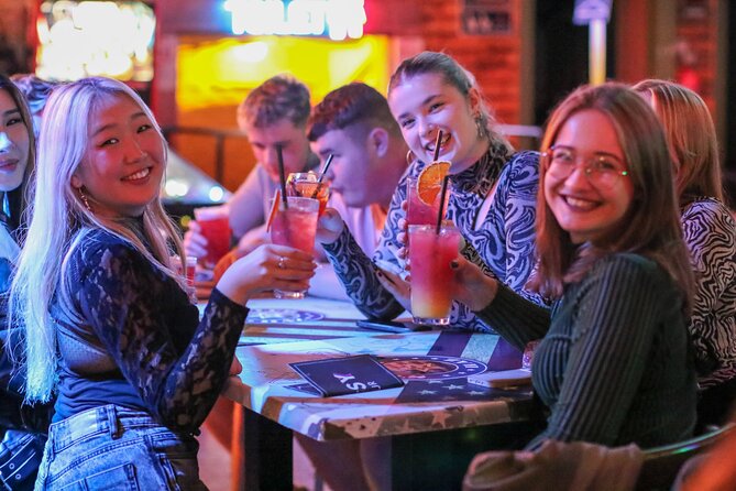 Budapest: Nightlife Bar Crawl Walking Tour - Your four-stop route: fröccs, shots, beer, and optional cocktails