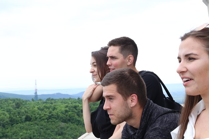 Budapest: Private Adventure Sightseeing Bicycle Tour - Castle Hill return: closed road downhill and a forest shortcut