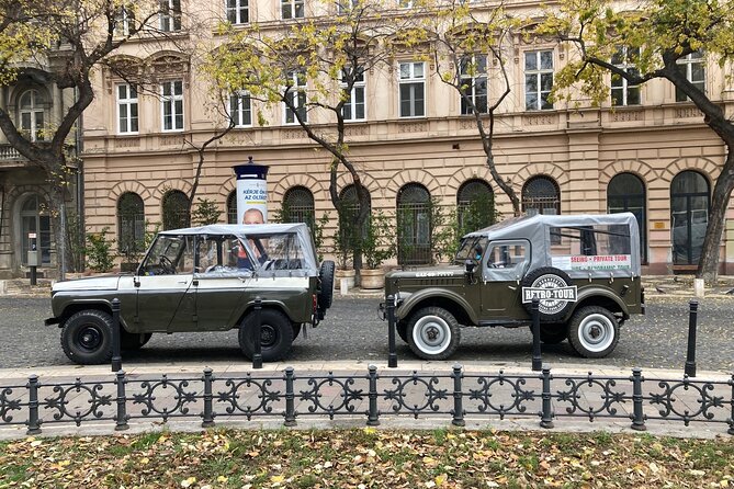 Budapest Private City Tour With a Vintage Russian Jeep - Matthias Church (outside) and Fisherman’s Bastion photo time