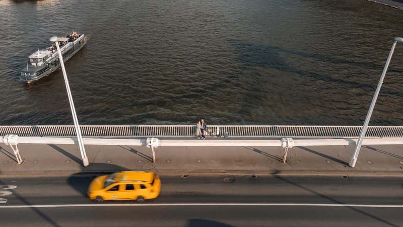 Budapest: private drone photo session - What you receive afterward: about 20 retouched photos via WeTransfer