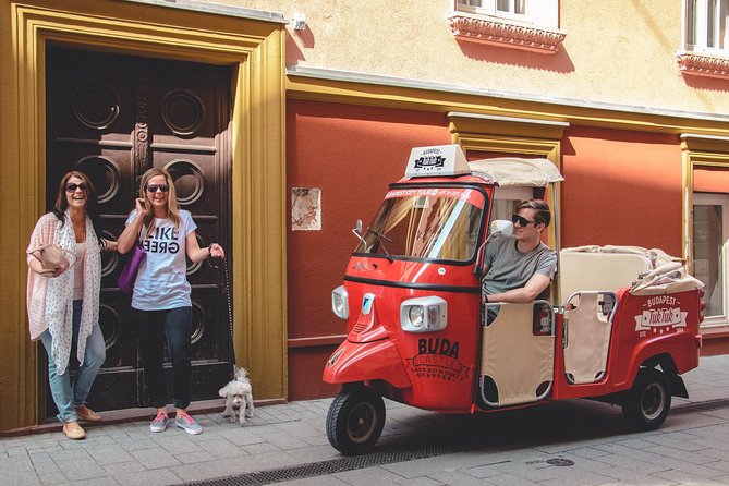 Budapest Private Tuk Tuk Tour with Wine Tasting and Cheese Platter - Garden of Philosophers and the “Less-Busy” Views