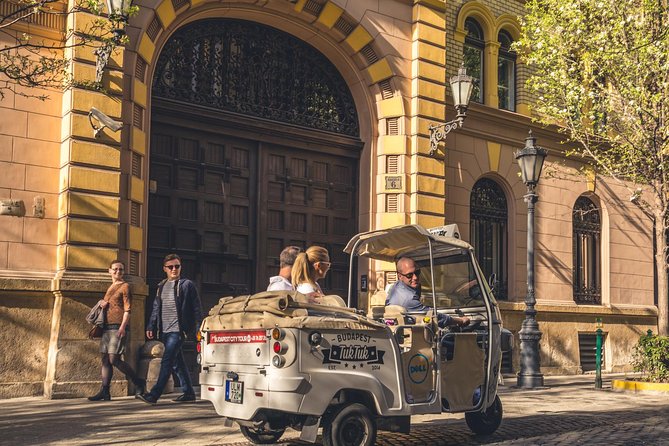 Budapest Romantic Private Tuk Tuk Tour - Várkert Bazaar and Clark Ádám Square: the bridge between Buda’s levels