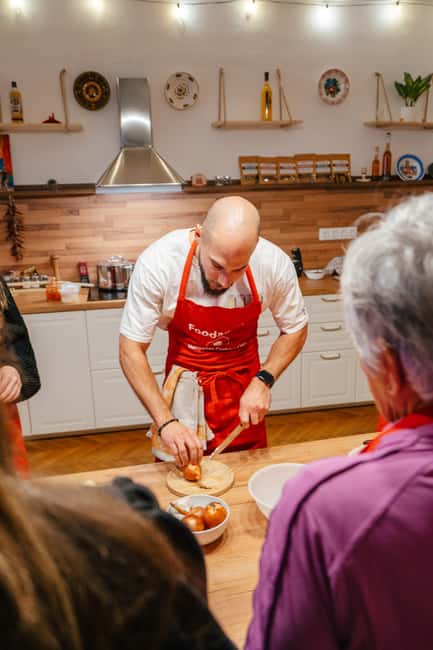 Budapest: Small-Group Cooking Class & Market Tour with Local - Wine pairing and pálinka: how to enjoy it without losing the recipe