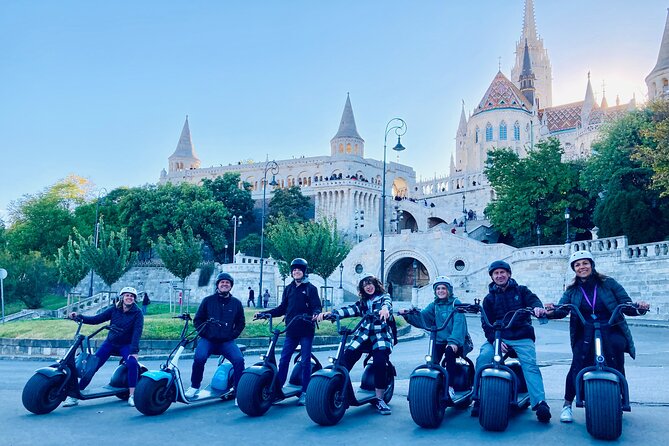 Budapest Small-Group Guided Tour on MonsteRoller e-Scooter - Buda Castle Hill: Matthias Church, Castle Garden, and city-wide viewpoints