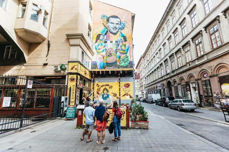 Budapest: Street Art and Underground Movements Walking Tour - Telep-Art Galéria: Start Where Stickers Already Lead