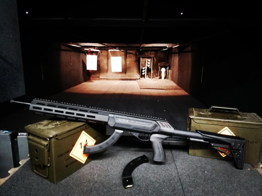Budapest: UNIQUE EXPERIENCE - Gamer shooting package - What firearms you’ll try: the lineup and the round count