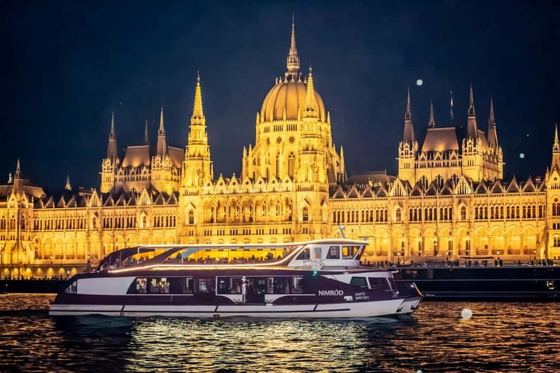 Budapest: Unlimited Beer Cruise - Parliament Building from the Danube: the skyline shot you came for