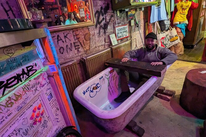 Budapest Vibe: Ruin Bars, Street Art and Culture Tour - Stop 1: ruin bars in Budapest, plus a welcome drink that sets the tone