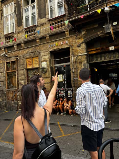 Budapest: Walking Tour with Chimney Cake & Polaroid Photos - Vörösmarty Square and the Danube Promenade toward Vigadó