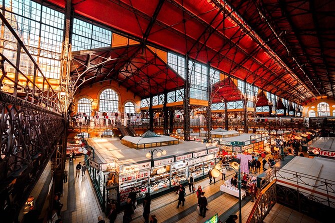 Great Market Hall & Local Treats - Liberty Bridge and the Two Sides of Budapest