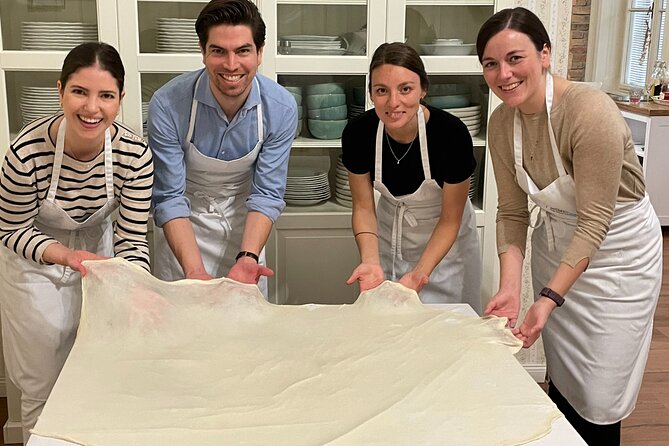 Hungarian Strudel Making Class: Stretch & Fill Two Ways - Filling Two Ways: Sweet Farmer Cheese and Savoury Comfort