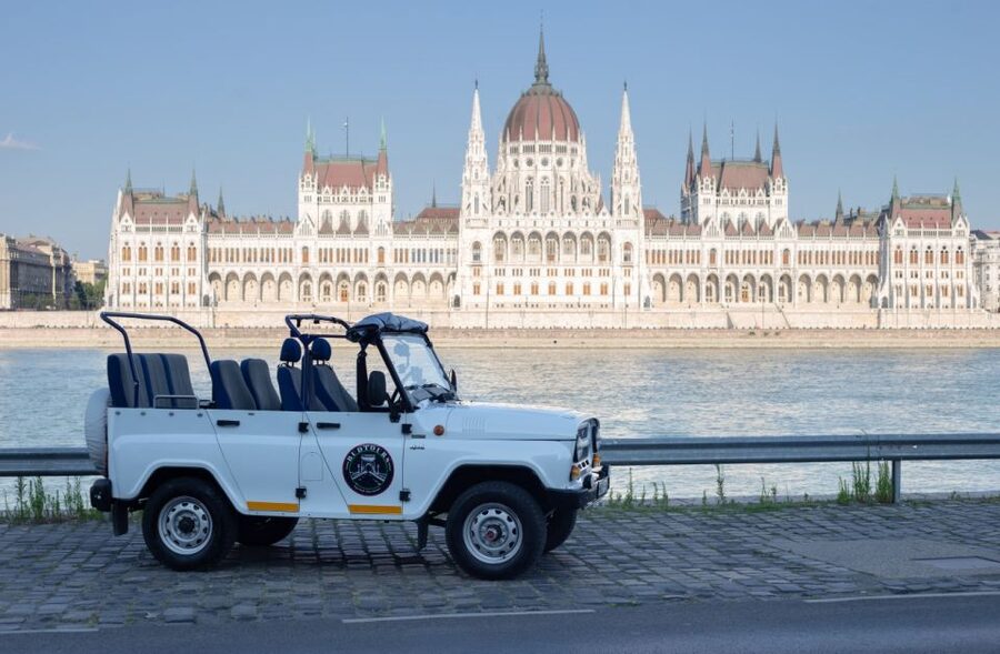 Iconic Budapest tour with Classic Russian Jeep and G-Wagon - Price and value: $312 per group up to 6, not per person