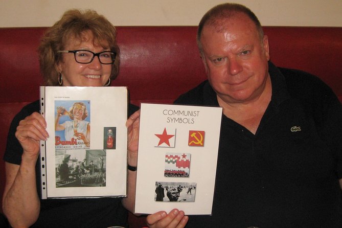 Life Under Communism" with optional visit to the House of Terror - Crossing the bridge toward Gellért Hill and the view