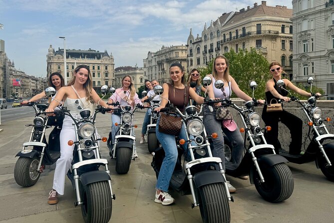 Monster Bike Sightseeing Tour – City Budapest on Electric Rollers - Getting started at the Segway Budapest tour point