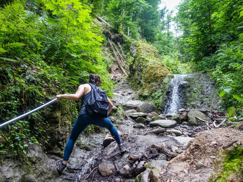 One Day Wonder Hike - The Essence of the Danube Bend - Ram gorge waterfalls: ladders, rails, and the cool canyon finale