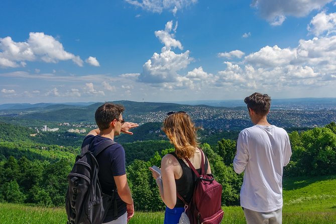 Panoramic hike around Budapest - The Elizabeth Lookout stop: where the city opens up