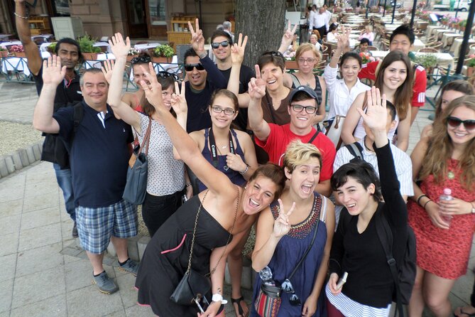 Past and Present of Budapest Jewish District Tour - Gozsdu Udvar: where culture and the last ghetto wall piece meet