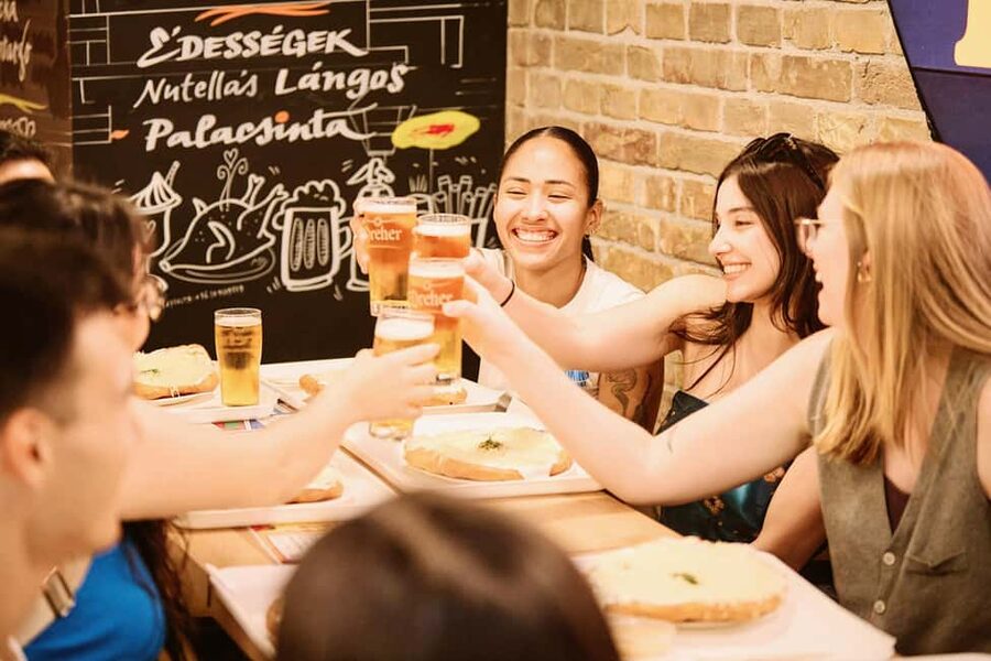 Private Budapest Food Tour with Drinks Included - Sit-down Hungarian classics: nokedli and Flódni
