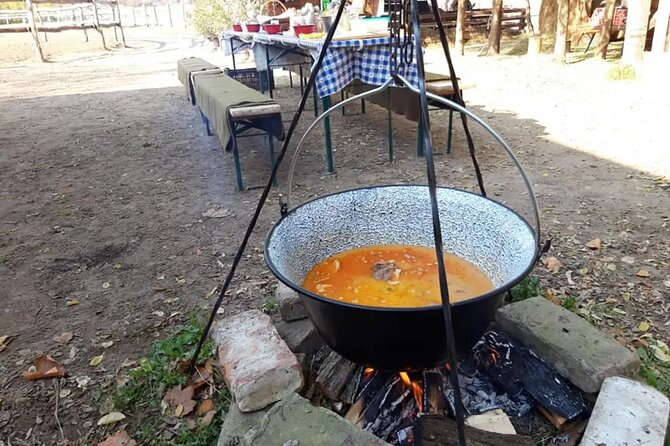 Private Horse Riding near Budapest with transport - The Hungarian meal after the ride: simple, local, and timed well