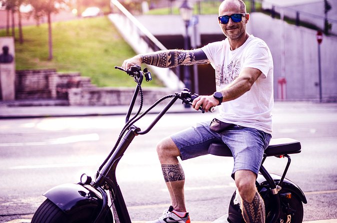 Private Stag Do Tour: Fun E-Scooter Ride with Games in Budapest - Stop 5: Hungarian Parliament Building from the outside (tickets not included)