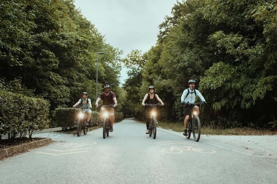 Semi-Private Off-Road eBike Tour in The Buda Hills - János-hegy and the Elizabeth Lookout Tower: the big payoff